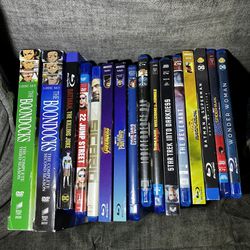 Blu-Rays + The Boondocks DVD series