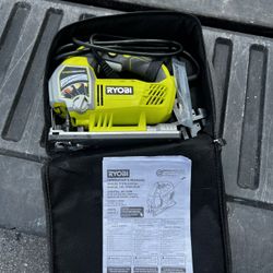 RYOBI JS651L1 6.1 Amp Variable Speed Orbital Jigsaw With Speed Match! Like new! Retails $99.99