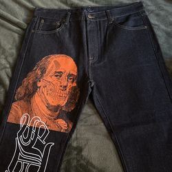 NEW CHARCOAL SDL JEANS 38/30