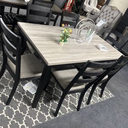 7 Pcs Dining Set