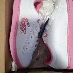 Brand New Pink Lacoste Size 12