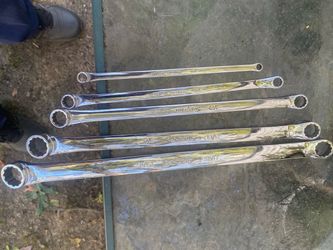 Snap on box end wrenches 1/4to13/16