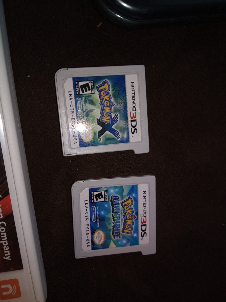 Nintendo 3DS XL with 3 games