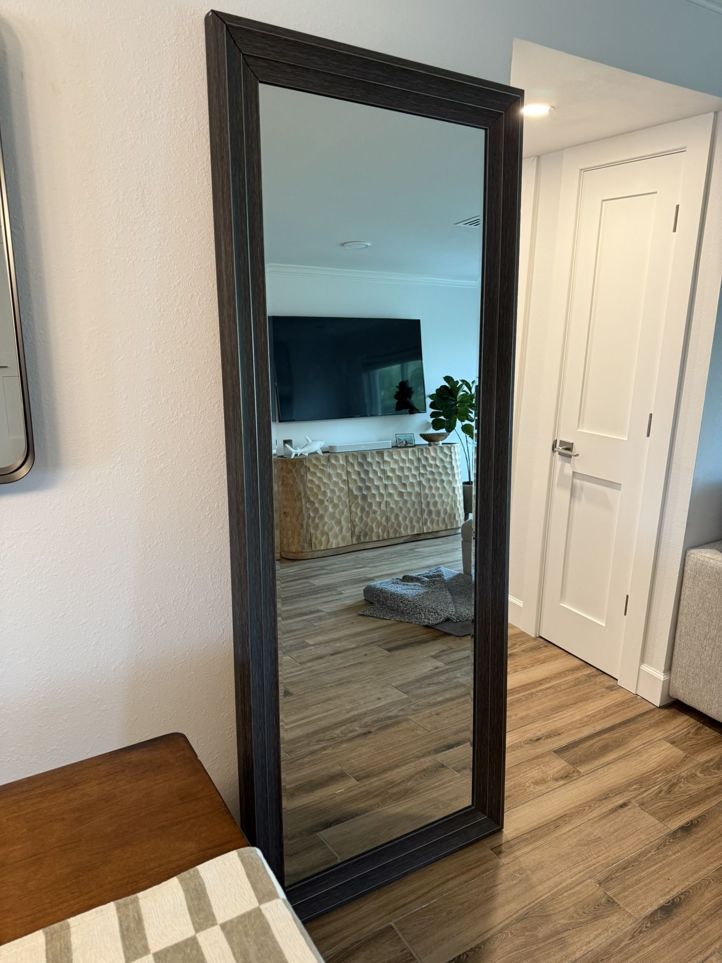 Oversized Large Modern Framed Mirror