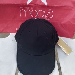 Michael Kors Signature Logo black Cap Hat NWT pick up location in the city of Pico Rivera 