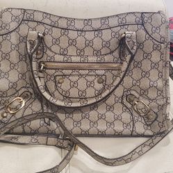 New Gucci Bag Balenciaga X  Gucci Monogram Gucci Bag