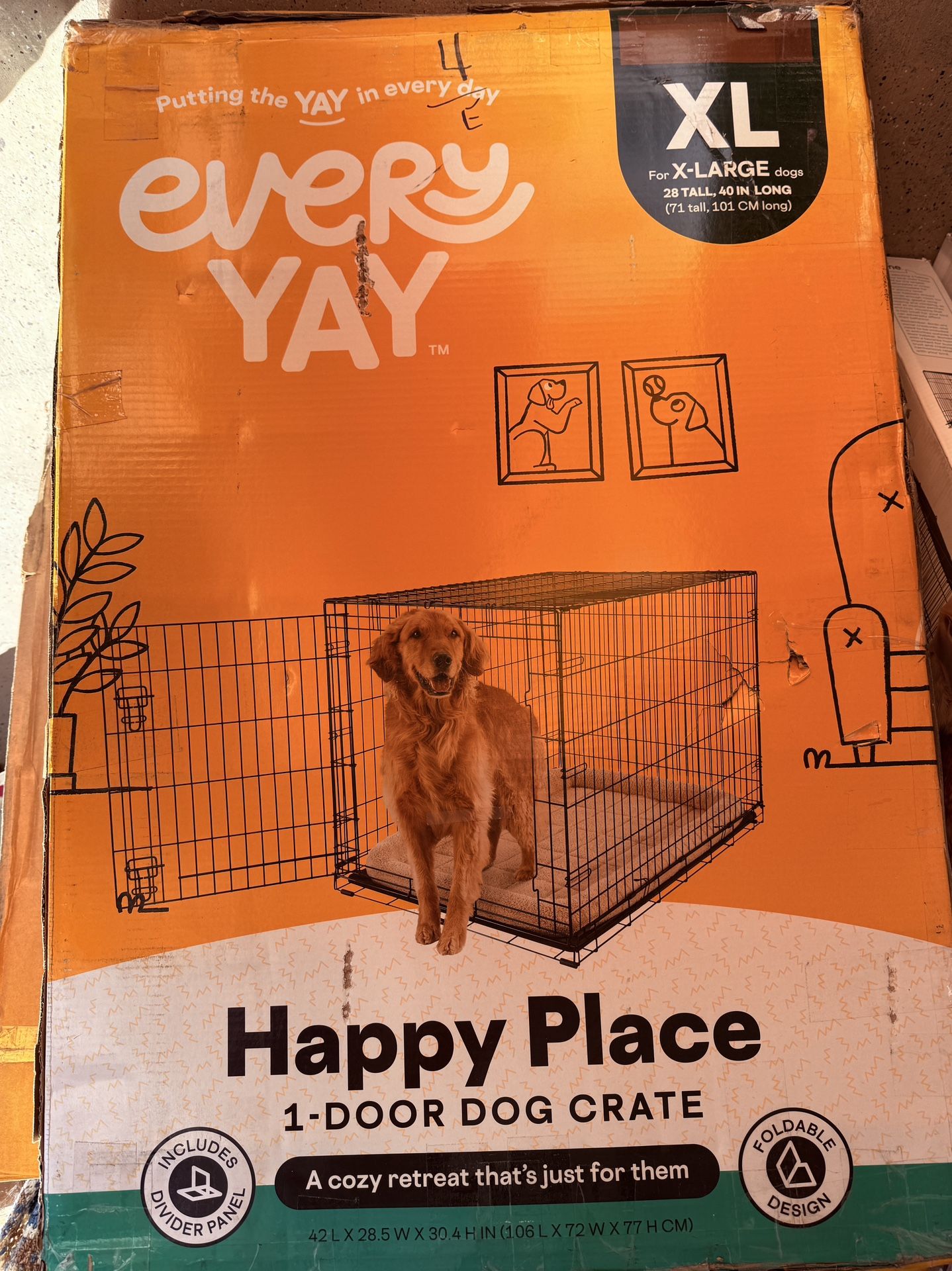 1 Door Dog Kennel - NIB
