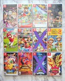 🚨SALE🚨 Nintendo Switch Games Mario, Pokemon and more READ DESCRIPTION