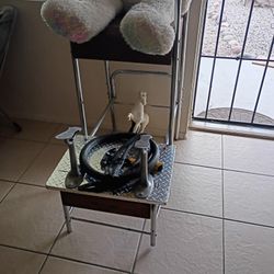 A Shoe Shine Chair
