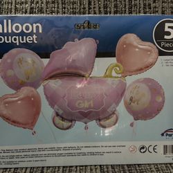 ‼️PLEASE DONT ASK IF AVAILABLE‼️ORDER TO BE MADE‼️ ITS A GIRL SET BALLOON FOR BOUQUET 