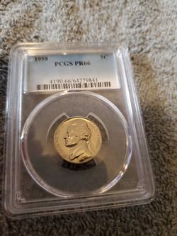 1958 Jefferson Nickel PCGS PR66 Proof