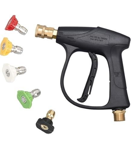 ☆ Brand NEW PRESSURE WASHER GUN And Set Of 5 TIPS