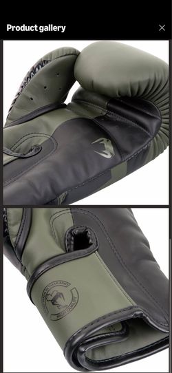 VENUM ELITE BOXING GLOVES + 40 LB PUNCHING BOXING BAG