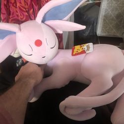 Pokémon Espeon Sleeping Plush 