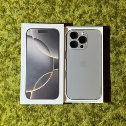 iPhone 16 Pro | 256GB | Natural Titanium | Factory Unlocked