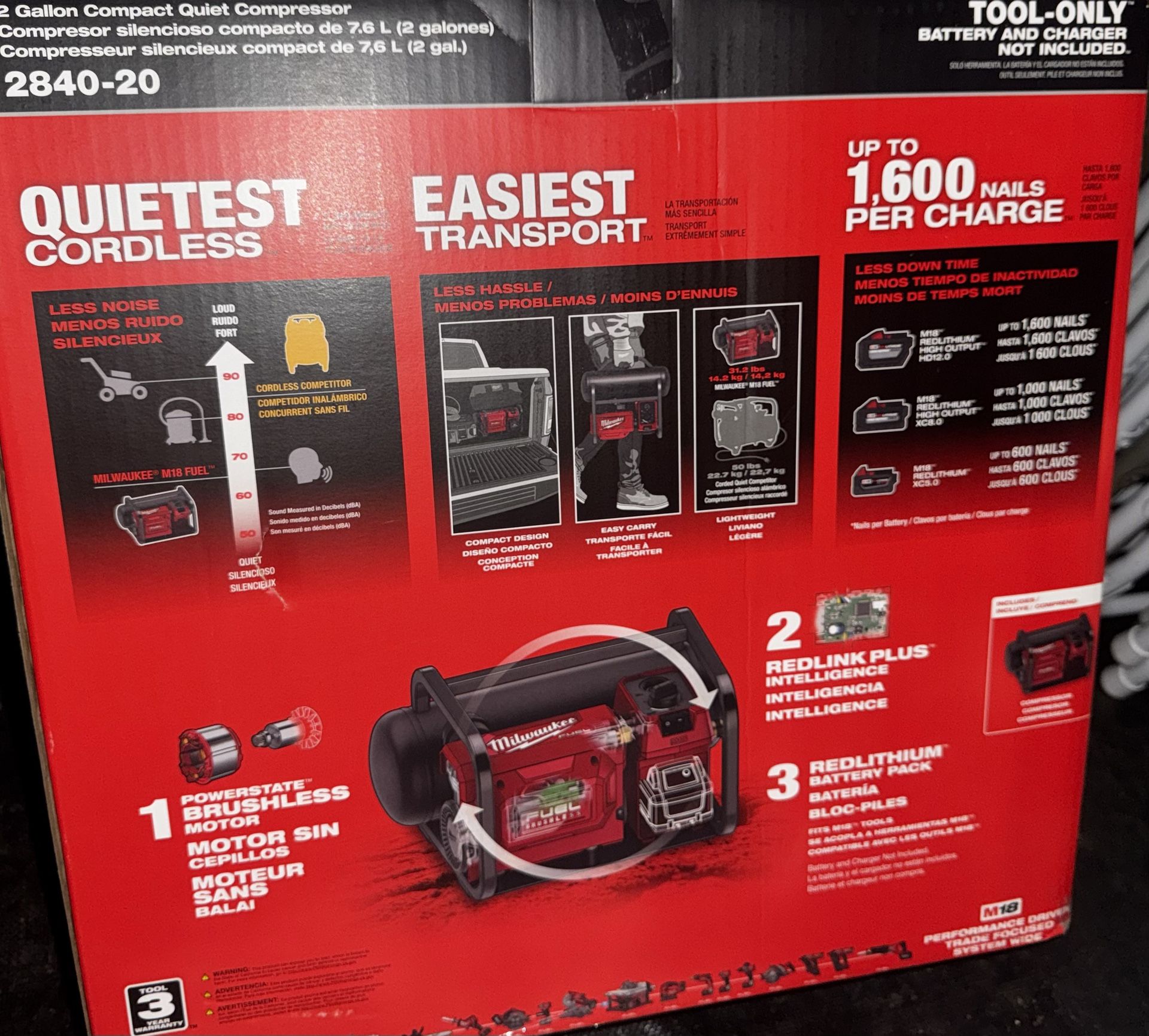 Milwaukee Air Compressor