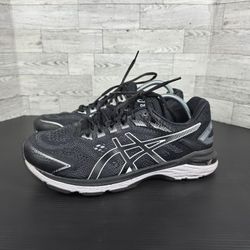 ASICS GT 2000 7 1011A158 Mens US 9.5 Black White Training Running Shoes 