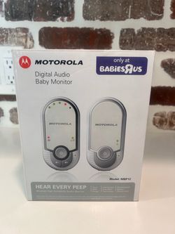 Motorola MBP12 Digital Audio Baby Monitor