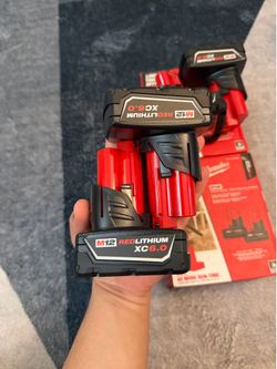 Milwaukee M12 REDLITHIUM XC6.0 Battery 2-Pack – Brand New