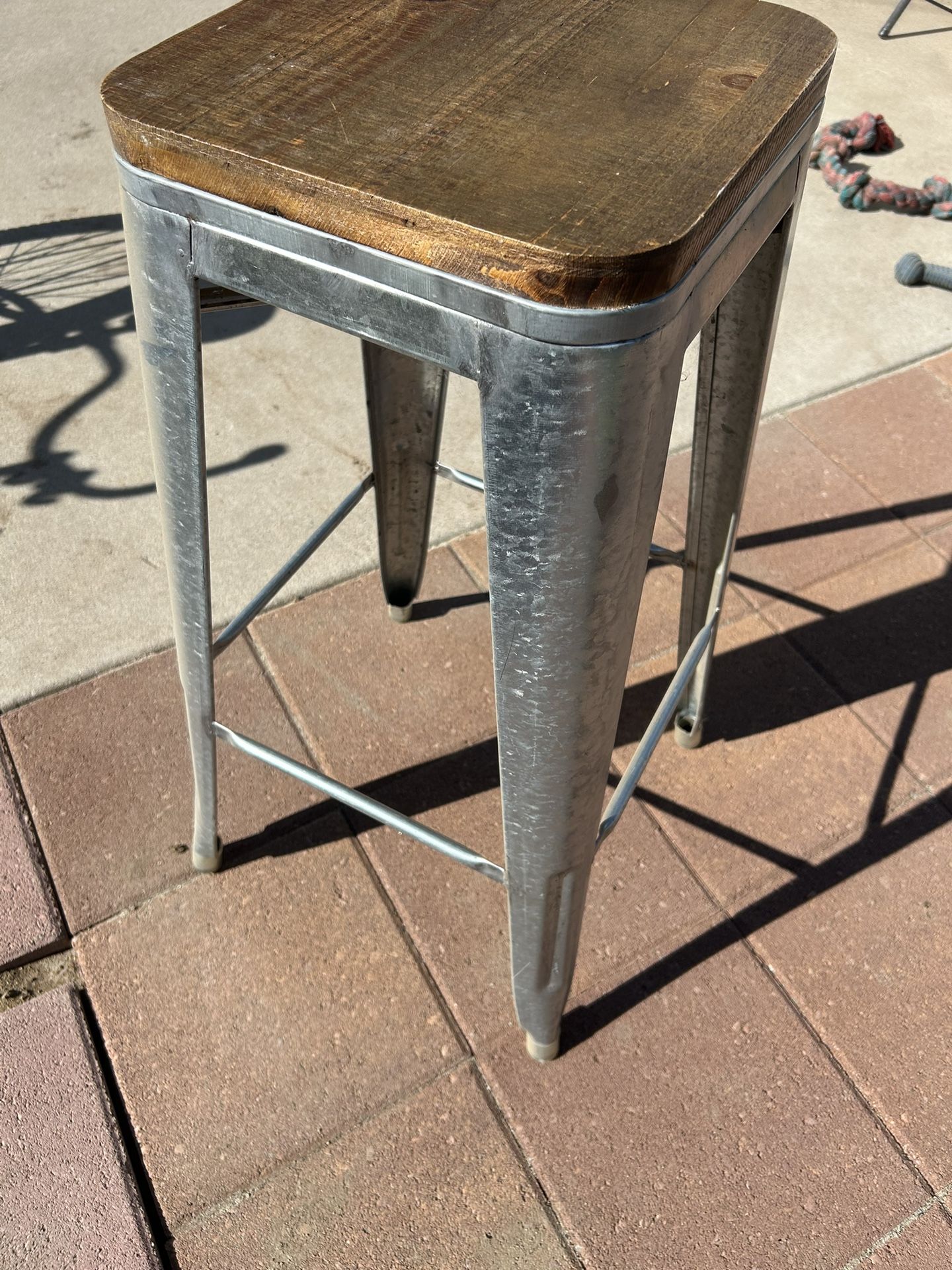 Rustic Bar Stools 32 1/2 In