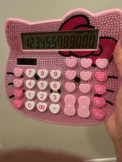 $5 hello kitty calculator large size