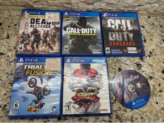 Playstation 4 PS4 Video Games - $5 Each