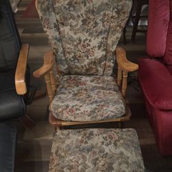 Granny rocker with Foot Stool