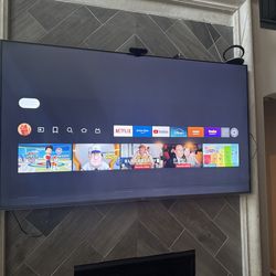75-in Amazon Fire TV (for parts)