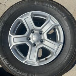 Brand New Tires And Rim Taken Off Jeep 2020