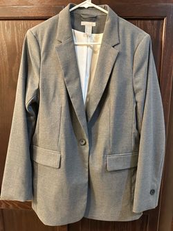 Gray women’s blazer size small