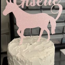 Horse Cake Topper