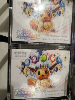 Pokemon Prismatic Evolutions sealed!