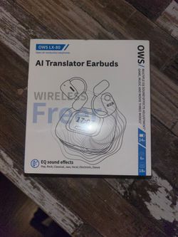New wireless AI translator earbuds