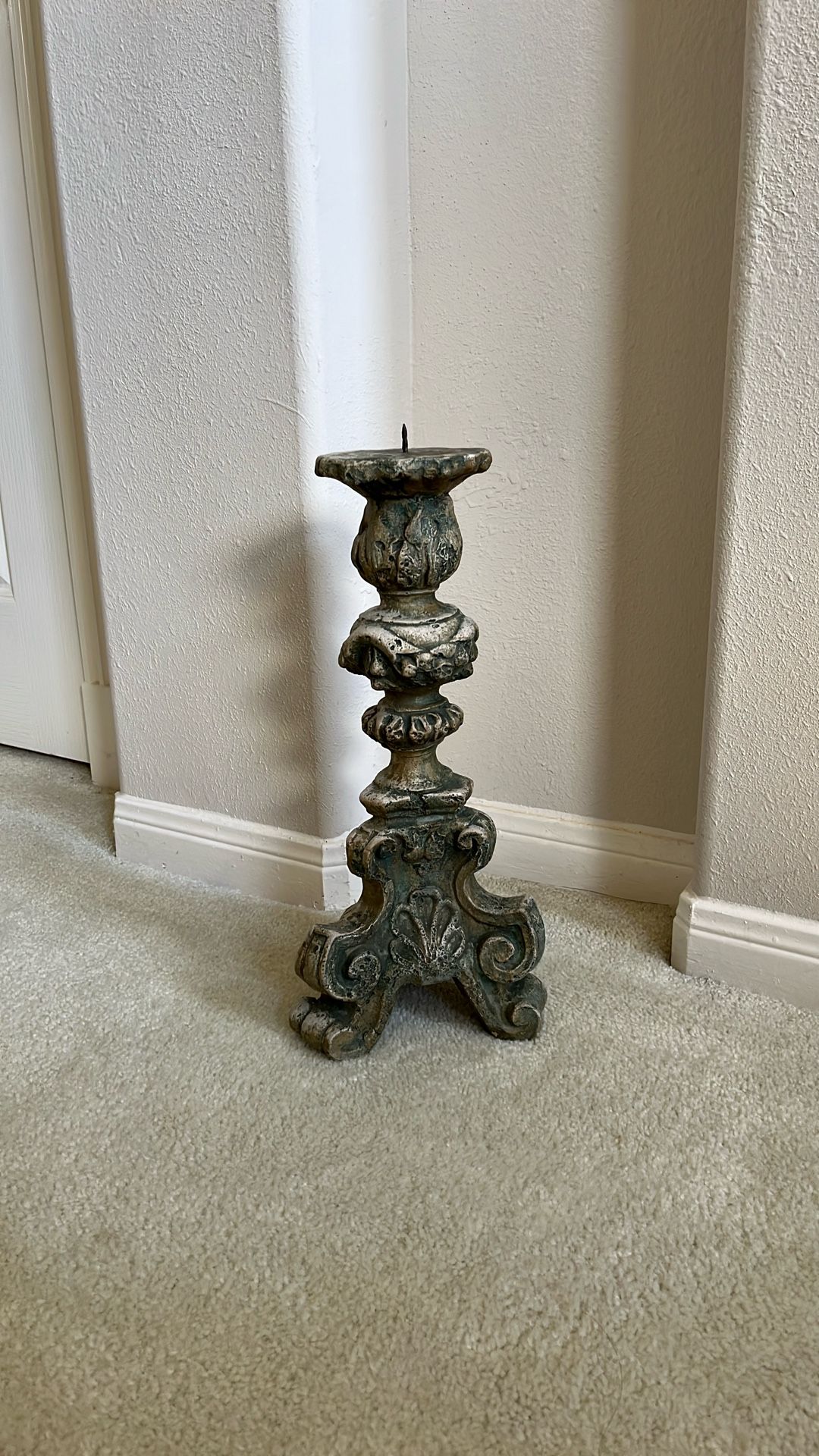 French Compote Style Candle Stand $5