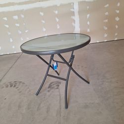 Outdoor Small Table $60 FIRM 28" × 32"