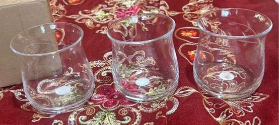 Princess House Candle Base Set De 3