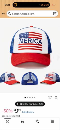 ‘MERICA Cap