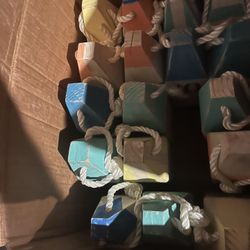 Large And Small Hand Made Bouys 