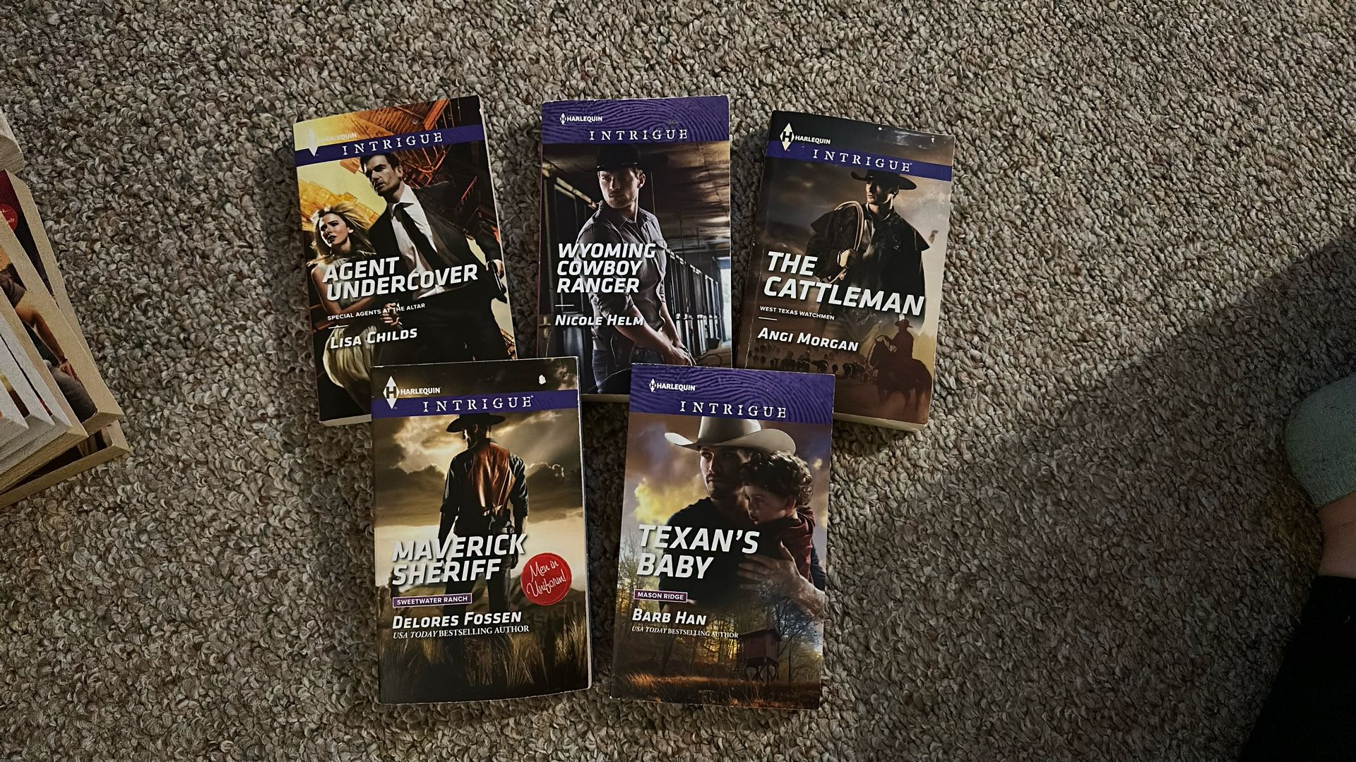 Intrigue; Suspense Books By Various Authors