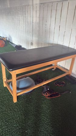 Light used massage table