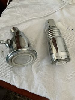 Two shower heads $5 each 