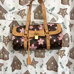 Monogram Cherry Blossom Bag