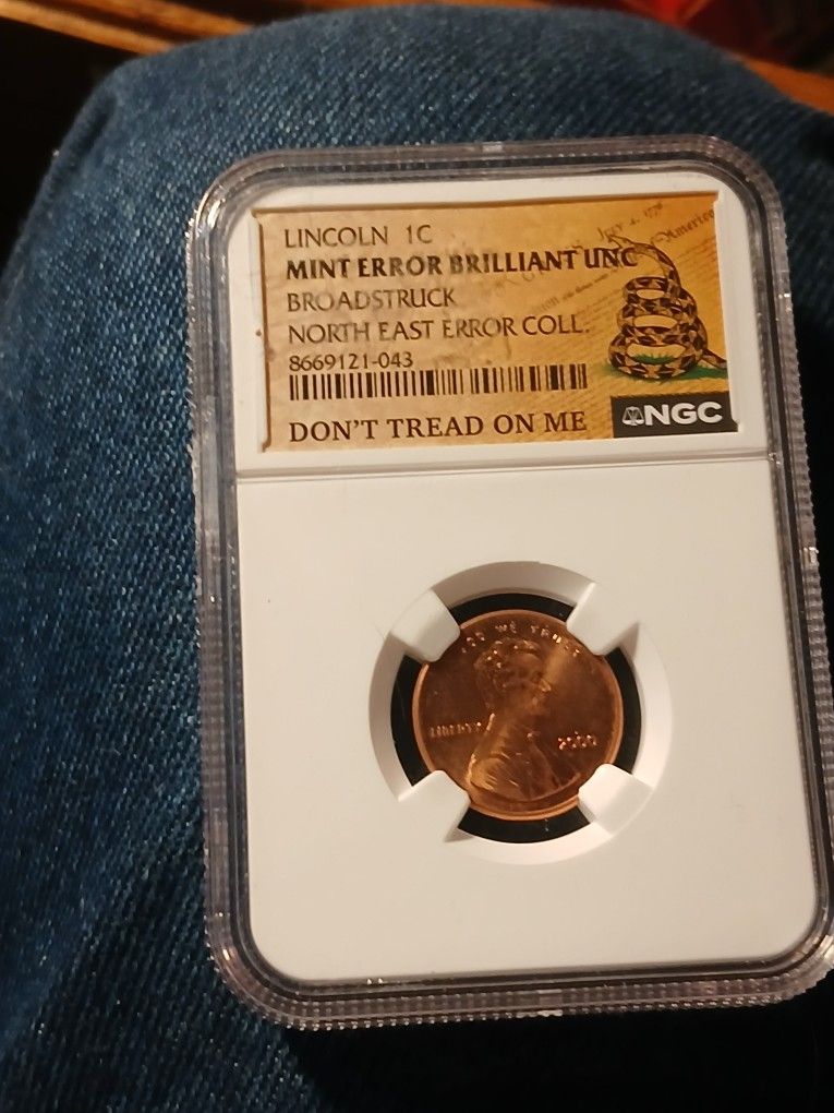 Lincoln 1 Cent Error Coin