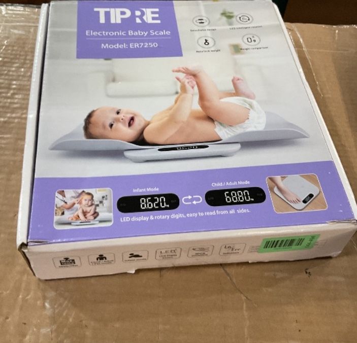 Baby Weight Scale, Infant Scale with Detachable Tray, Pet Scale for Cat Dog, Multiple Weighing Scale for Toddler, Children, Pet and Adult Auto-Rotatio