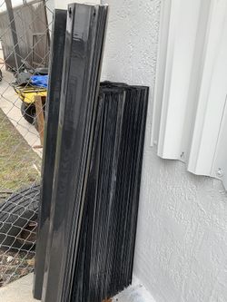 Plastic hurricane Impact Shutters 