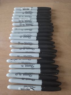 Fine point sharpies 20 Total