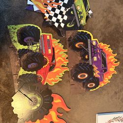 Monster truck party supply