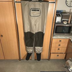 XL Fishing Waders – Rubber Bootfoot – Lightly Used