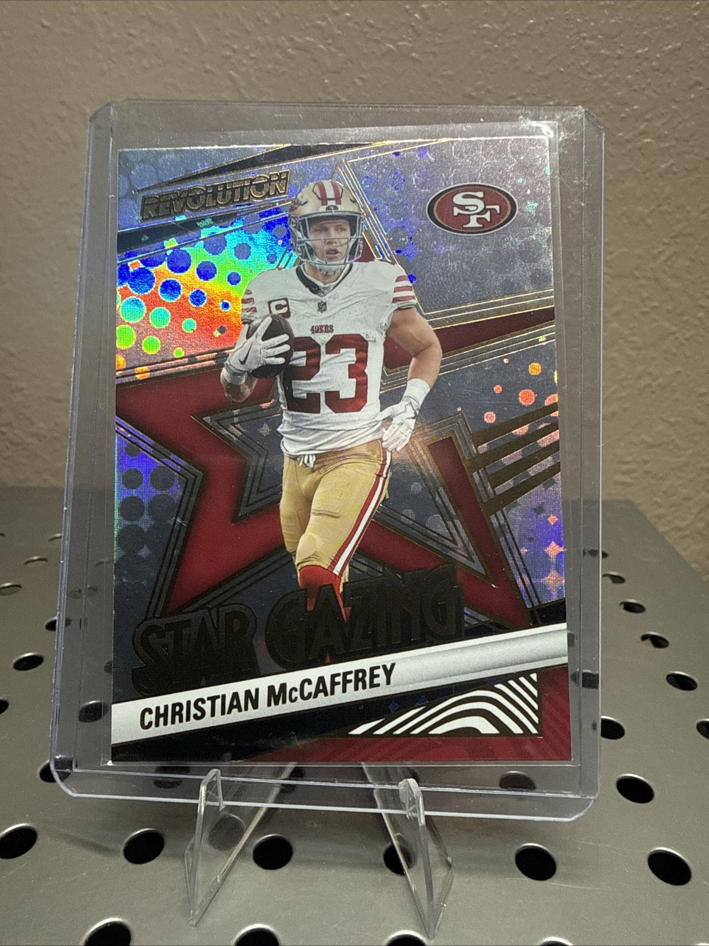 2025 Panini Revolution - Star Gazing Christian McCaffrey #11