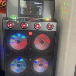 DJ .Bluetooth Pandora Radio USB Para tarjeta De Musica WIFi.NEXFLES.1año De Garantía.micrófono 